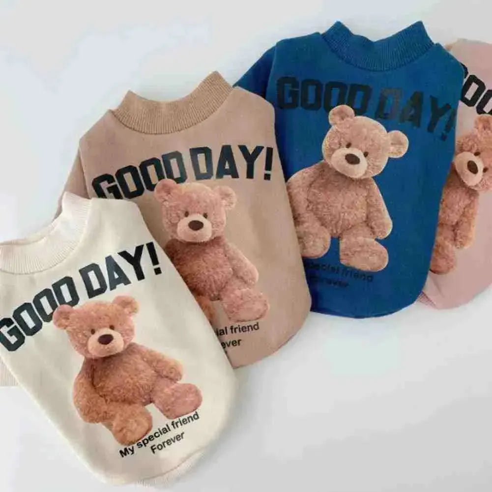 Moletom casual good day para seu pet - Mundo Animalito