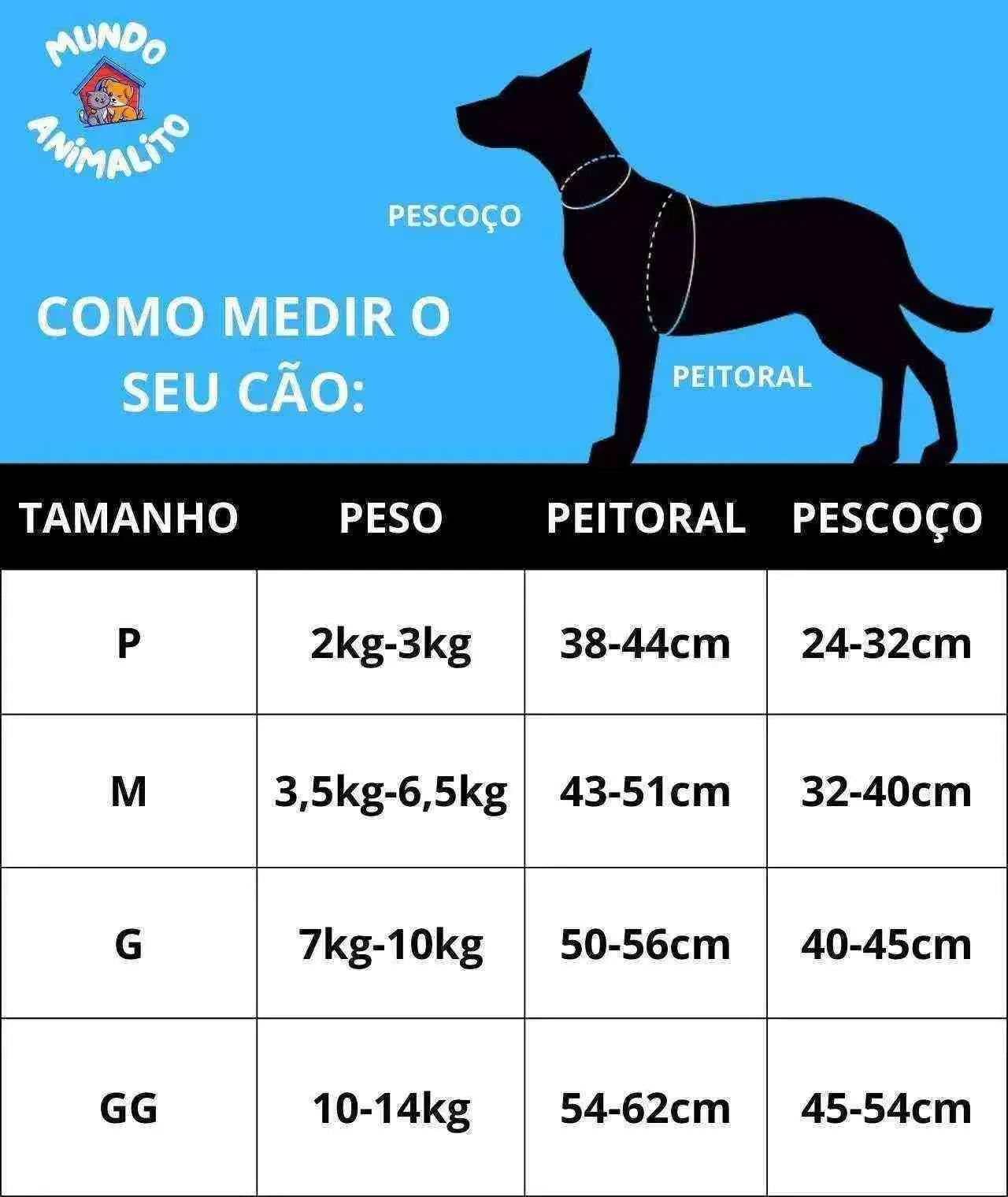 Peitoral Para Cães Refletiva com Guia | Mundo Animalito - Mundo Animalito