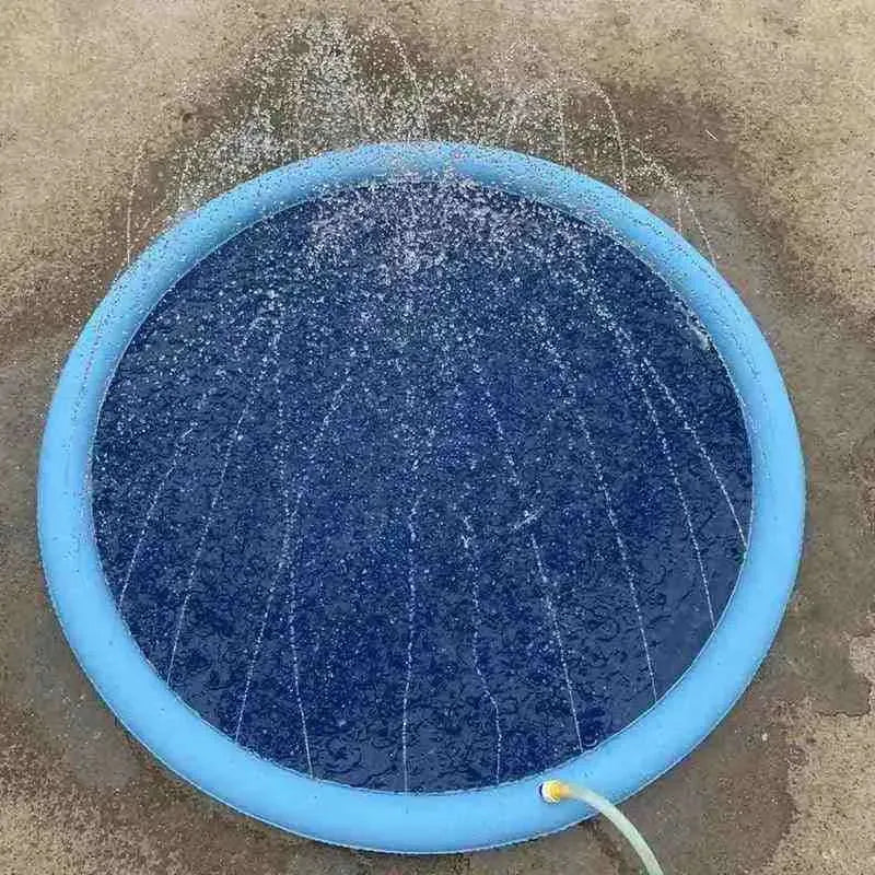 Piscina para Cachorro Pequeno, Médio e Grande com Chafariz - Mundo Animalito