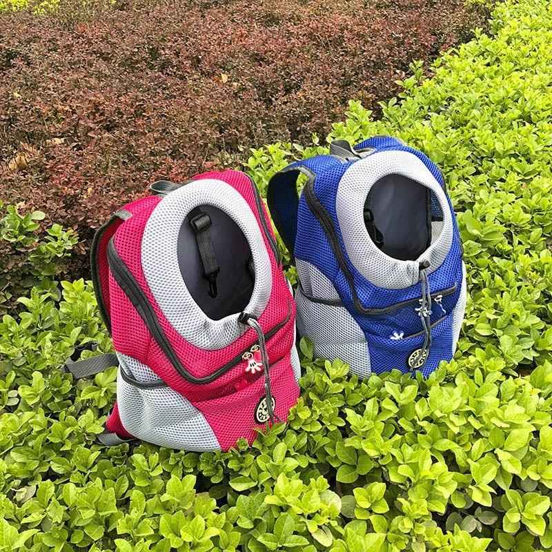 Mochila Canguru para Cachorro — Transporte Frontal e Traseiro Até 12 kg
