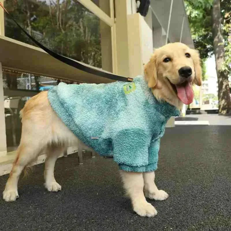 Roupa de Frio de Lã de Cordeiro para Cachorros - Mundo Animalito