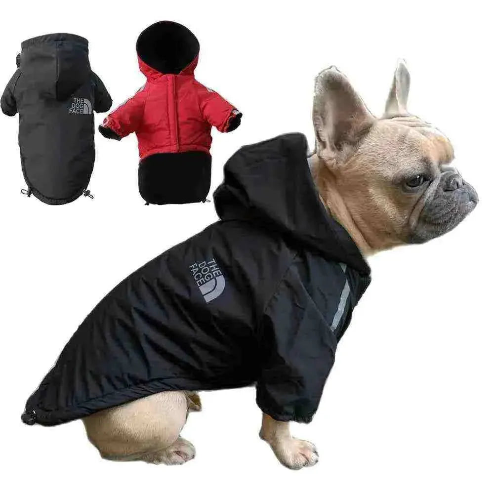 Roupa de Frio para Cachorros Refletiva e a Prova D`Água - The Dog Face - Mundo Animalito