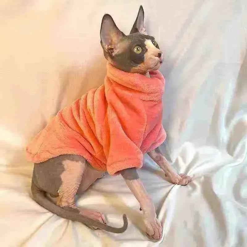 Roupa de Frio para Gatos | Moletom de Inverno para Gatos - Mundo Animalito