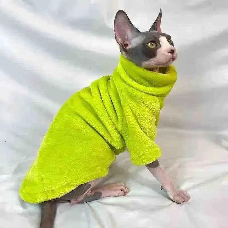 Roupa de Frio para Gatos | Moletom de Inverno para Gatos - Mundo Animalito