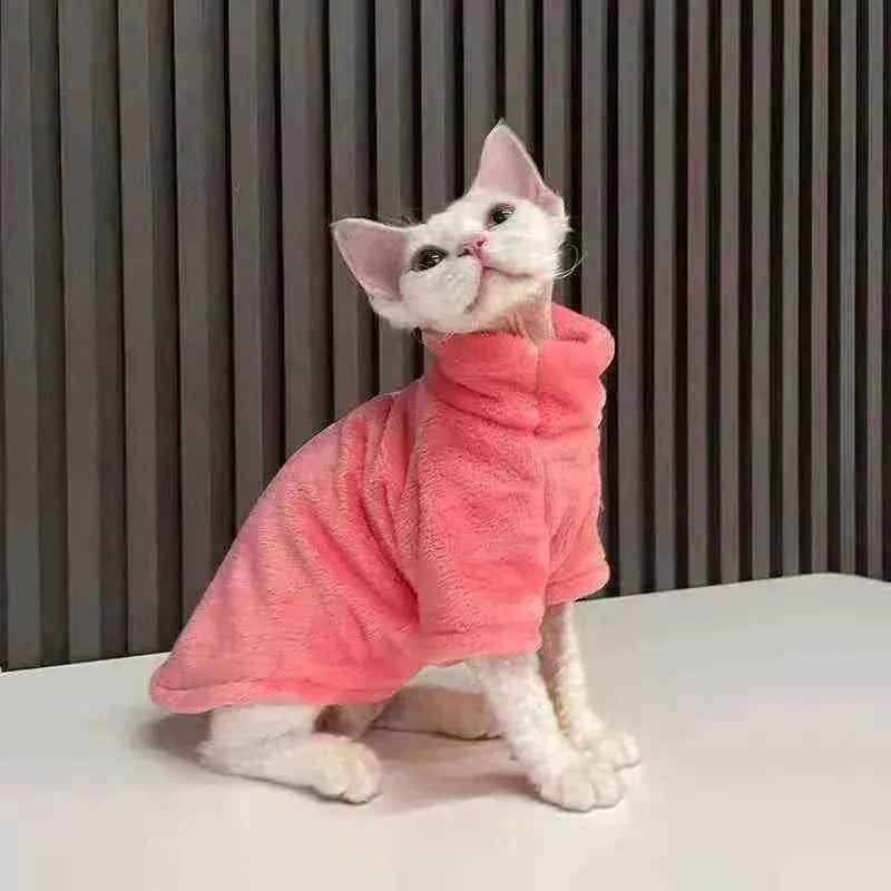 Roupa de Frio para Gatos | Moletom de Inverno para Gatos - Mundo Animalito