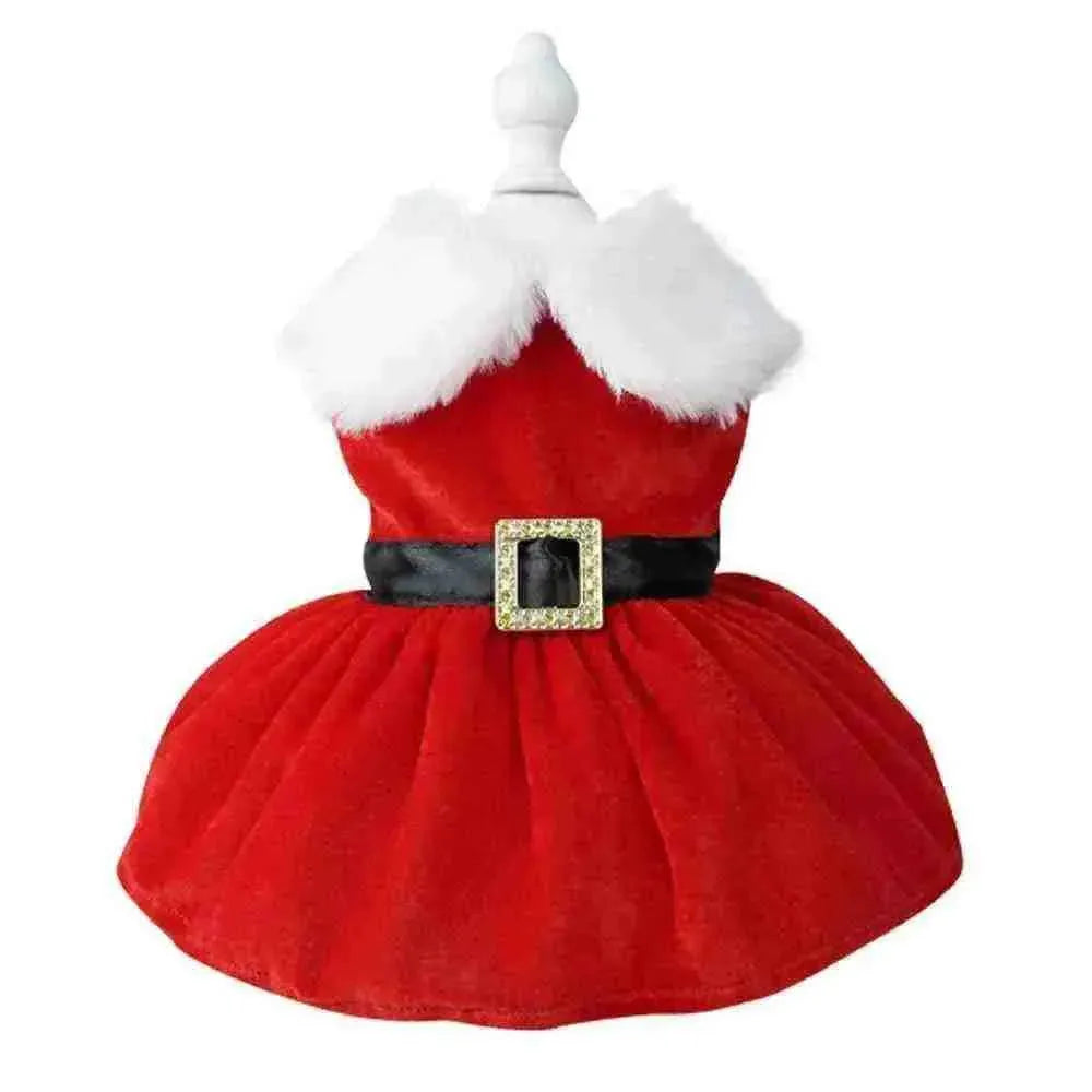 Roupa de Natal para Cachorro - Vestido - Mundo Animalito