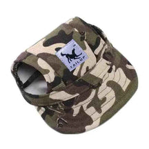 Summer Pet Dog Hat Cap Outdoor Dog Baseball Cap Canvas Small Dog Sunscreen Accessories - Mundo Animalito