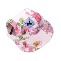 Summer Pet Dog Hat Cap Outdoor Dog Baseball Cap Canvas Small Dog Sunscreen Accessories - Mundo Animalito