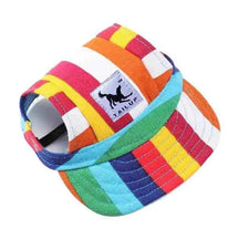 Summer Pet Dog Hat Cap Outdoor Dog Baseball Cap Canvas Small Dog Sunscreen Accessories - Mundo Animalito