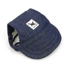 Summer Pet Dog Hat Cap Outdoor Dog Baseball Cap Canvas Small Dog Sunscreen Accessories - Mundo Animalito