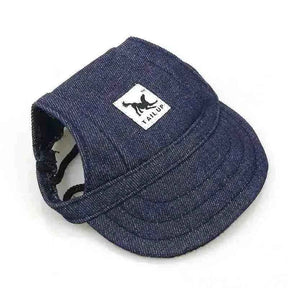 Summer Pet Dog Hat Cap Outdoor Dog Baseball Cap Canvas Small Dog Sunscreen Accessories - Mundo Animalito