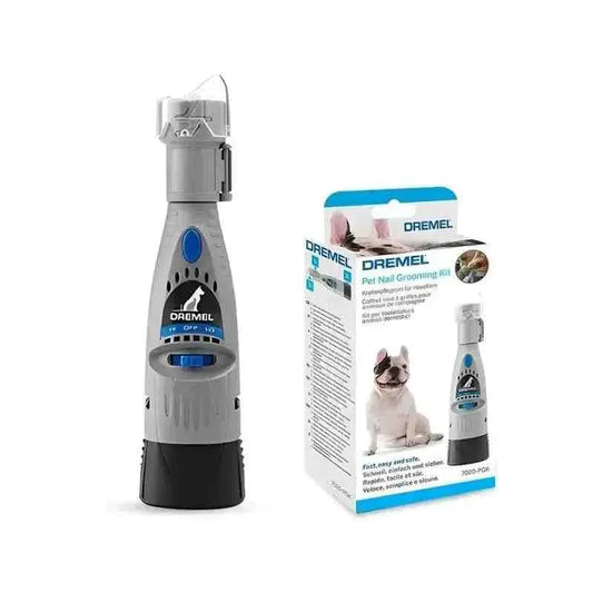 Dremel 7020 Puppy Nail Grooming Clippers Safe & Humane Pet Grooming Tool Kit 3 Gears Dog nail Cut Grinder Trimmer Pet Supplies - Mundo Animalito