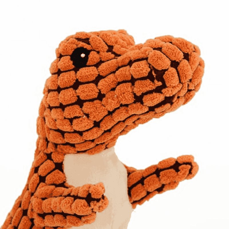Brinquedo Dinossauro de Pelúcia para Cachorros - Mundo Animalito