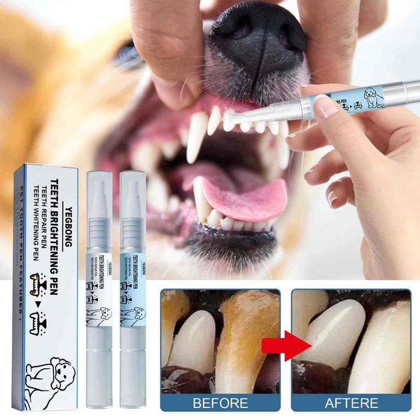 Caneta para Escovar Dente de Cachorro - Limpeza de Tártaro - Mundo Animalito
