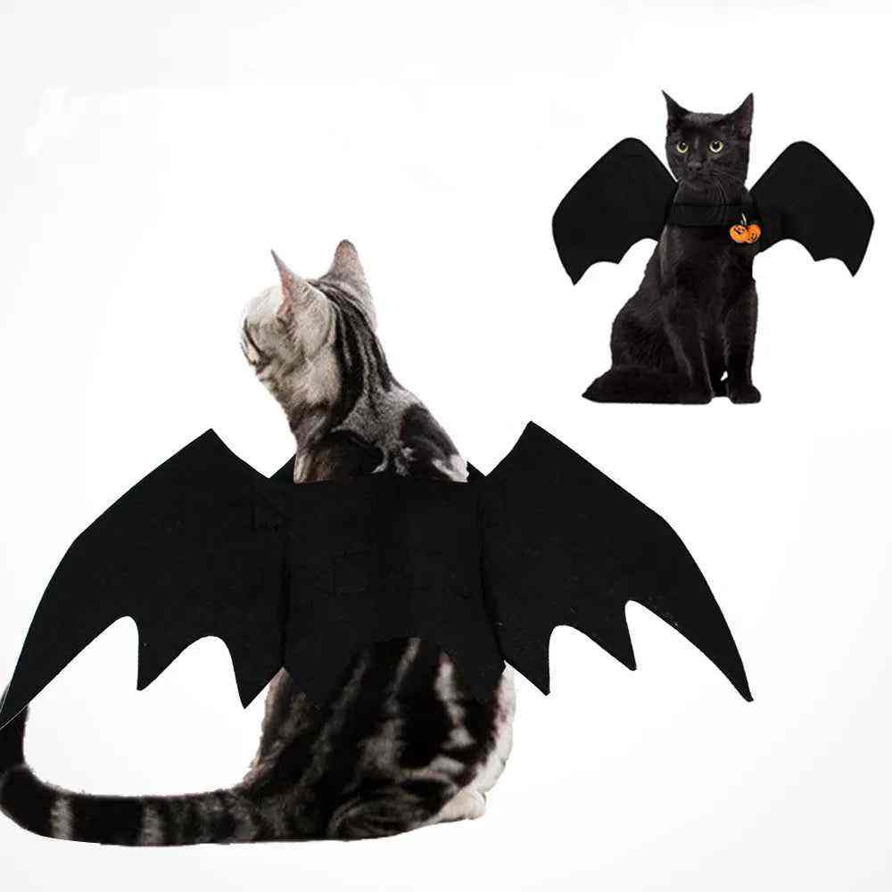 Fantasia para Gatos - Morcego com Sinos Halloween - Mundo Animalito