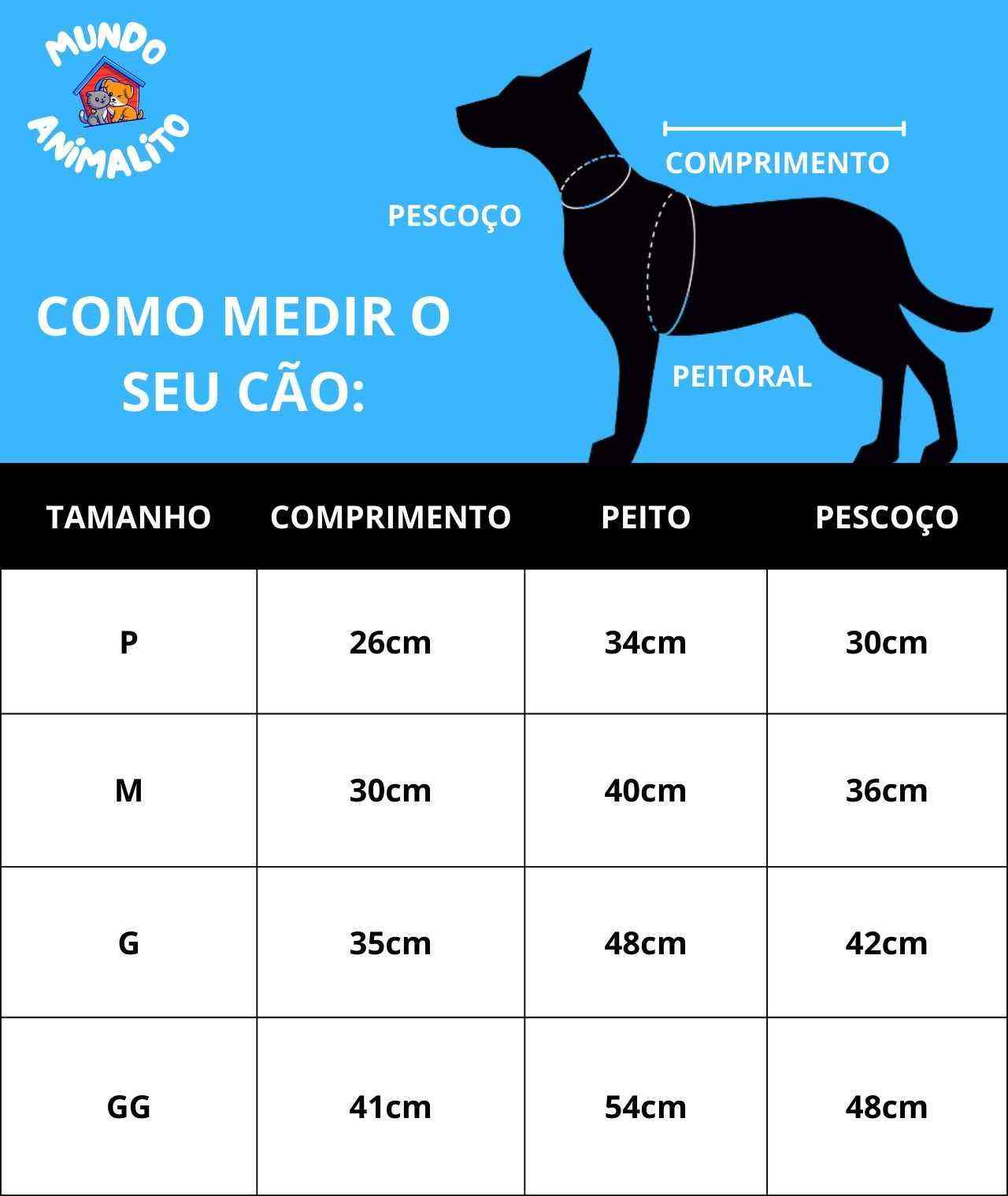 Roupa de Frio para Cachorro com Lã - Mundo Animalito